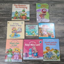 Jim Henson's Muppets - Babies Children's Book Mixed Lot HC PB 8 Total Vintage