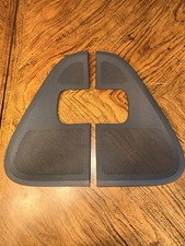 2004-2008 Ford F150 F-150 Front Door Panel Speaker Grille Cover Set Lh Rh Gray