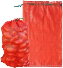 Extra Large Mesh Produce Bags 60 lbs Reusable Onion Sacks Vegetable Storage Bags