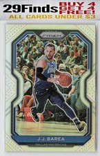 J.J. Barea 2020-21 Panini Prizm Silver Parallel #84 Dallas Mavericks