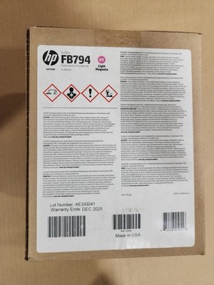HP Scitex FB794 UV Light Magenta Ink 3L   Genuine HP   Warranty Until Dec 2025