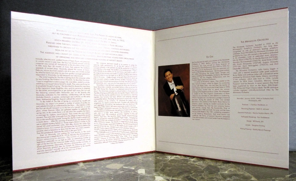 Stravinsky Rite Of Spring Eiji Oue Reference Recordings 45 RPM Near Mint - Image 3 of 4