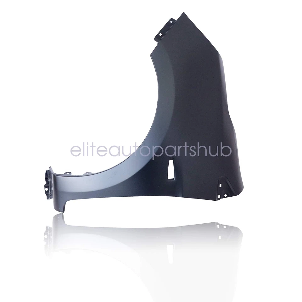 Front Left Fender Panel Steel Black Painted Fits Mitsubishi Mirage 2014-2020 - Image 4 of 4