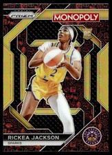 2024-25 Panini Prizm Monopoly WNBA Classic Icons Rickea Jackson Rookie Los