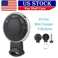 Remote Key Shell Case Fit For Bmw Mini Cooper R56 R57 R58 R60 R61 3 Button Fob