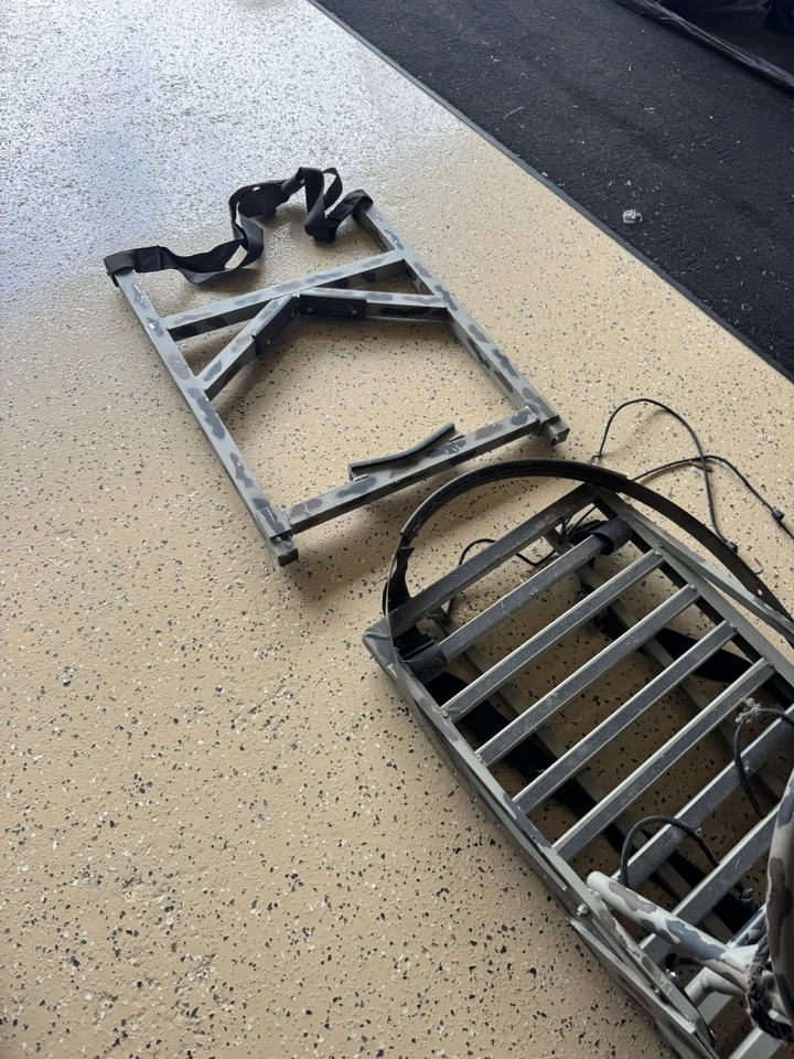 Escalador con soporte para árbol de escalada Loggy Bayou - con asiento acolchado para escalada - Bonito L@@K Foto 4 de 4