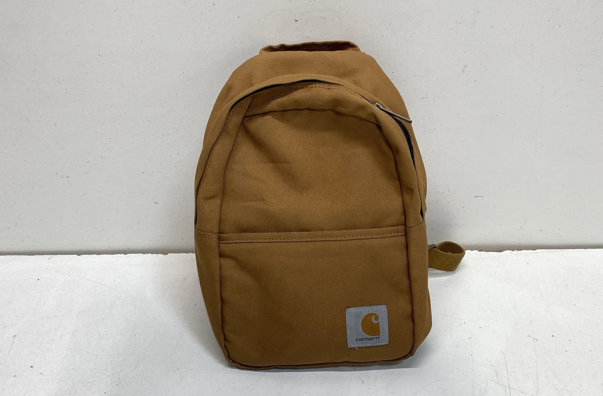 NWT Vintage Canvas Backpack - Tan and Brown Olay Vintage Canvas Laptop Backpack 20L - Lightweight, Anti-theft  main image 2