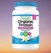 Orgain Organic Protein and Superfoods Plant Based Protein Powder Exp.7/27 NEW