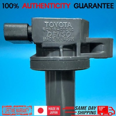 4x OEM DENSO Ignition Coil 90919-02240 for Toyota YARIS Prius XA