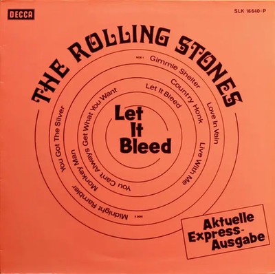 The Rolling Stones Let It Bleed (Aktuelle Express-Ausgabe) Decca Vinyl LP