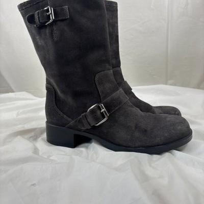 AGL Suede Leather AGL Attilio Giusti Leombruni Moto boots e SIZE 37