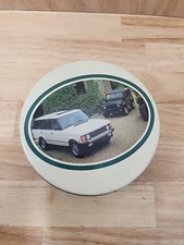 Vintage Land Rover RANGE ROVER Aluminum Tin Designed By Land Rover 6" x 2"