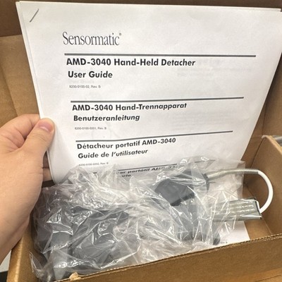 Sensormatic AMD-3040 Hand-Held Detacher/Deactivator Theft Prevention Device