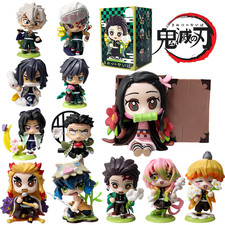 Demon Slayer Tanjiro Nezuko Anime Blind Box Ornament Action Figure for Gift