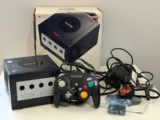 Nintendo GameCube Original Black Console Boxed PAL