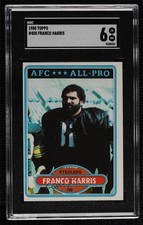 1980 Topps Franco Harris #400 SGC 6 HOF 1ar2