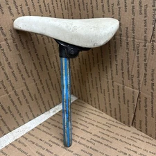 Viscount 2237 GT Dyno BMX Freestyle Racing Seat Saddle 90s Vintage VTG And Post