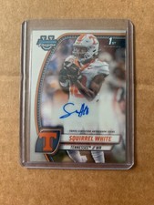2024 Bowman University U Chrome Squirrel White Auto Autograph 1st First