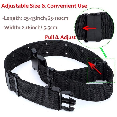 Tactical Nylon Drop Leg Thigh Holster Adjustable Gun Carry Pouch Belt Holster - Picture 15 of 25