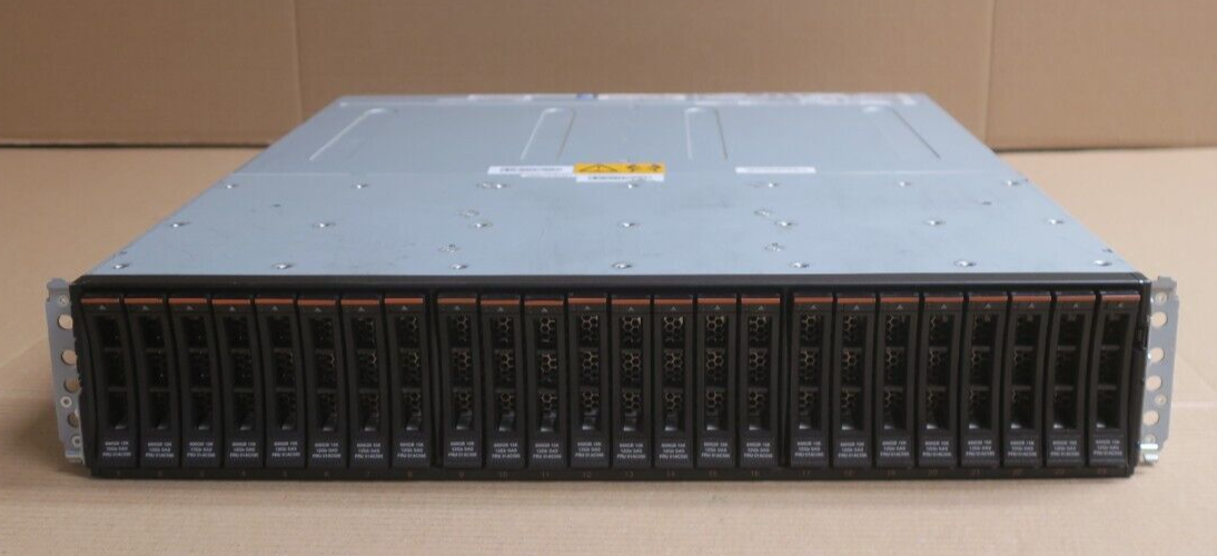 IBM Storwize V5000 G2 2078-24F Expansion Array 01AC559 | 24x 600GB