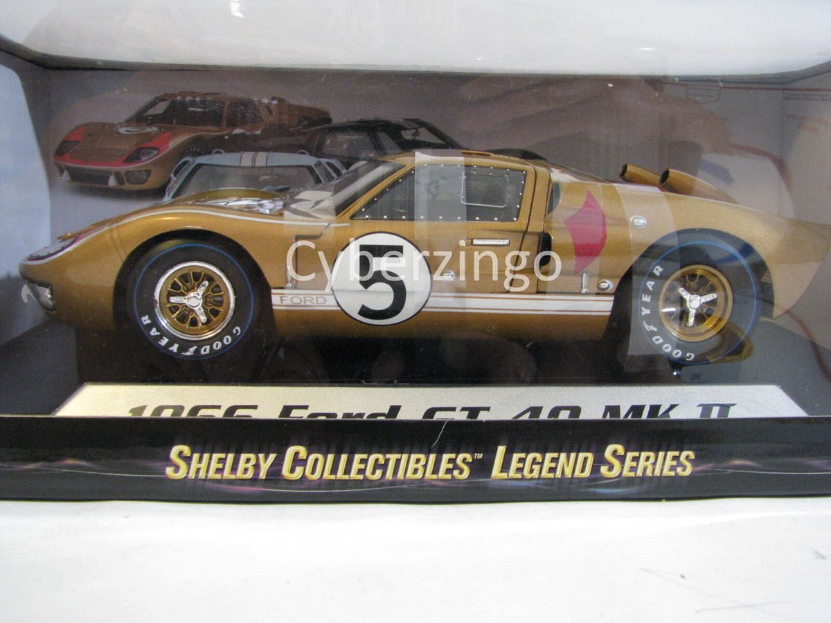Shelby 1/18 フォード GT-40 MK II ブロンズ #5 Shelby 1/18 フォード GT-40 MK II ブロンズ #5