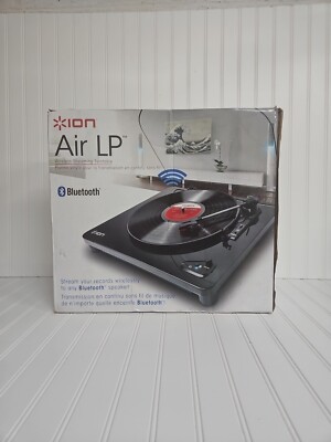 ION Audio Air LP Turntable Vinyl Record Working Boxed
