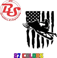 6" Snowmobile Decal Ski Doo Polaris Send It Racing Snow Sport Bike ATV noBS