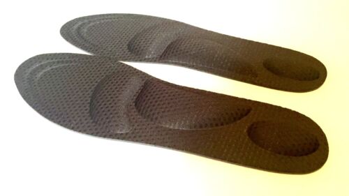 4D Orthotic sports Insoles - Memory Foam, Arch Support, Flat Feet, Pain Relief - Video 1 of 1