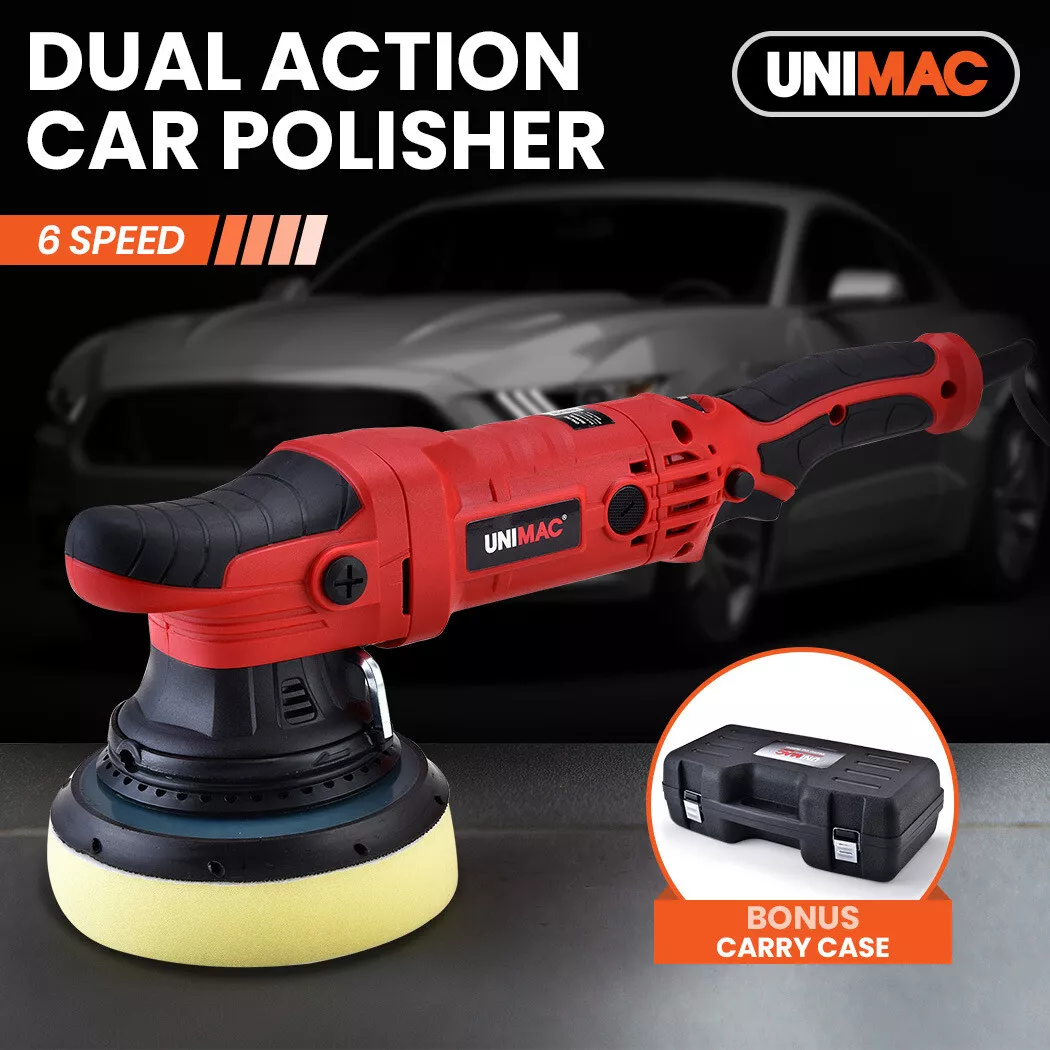 UNIMAC Car Polisher Dual Action Electric Orbital Polishing Buffer