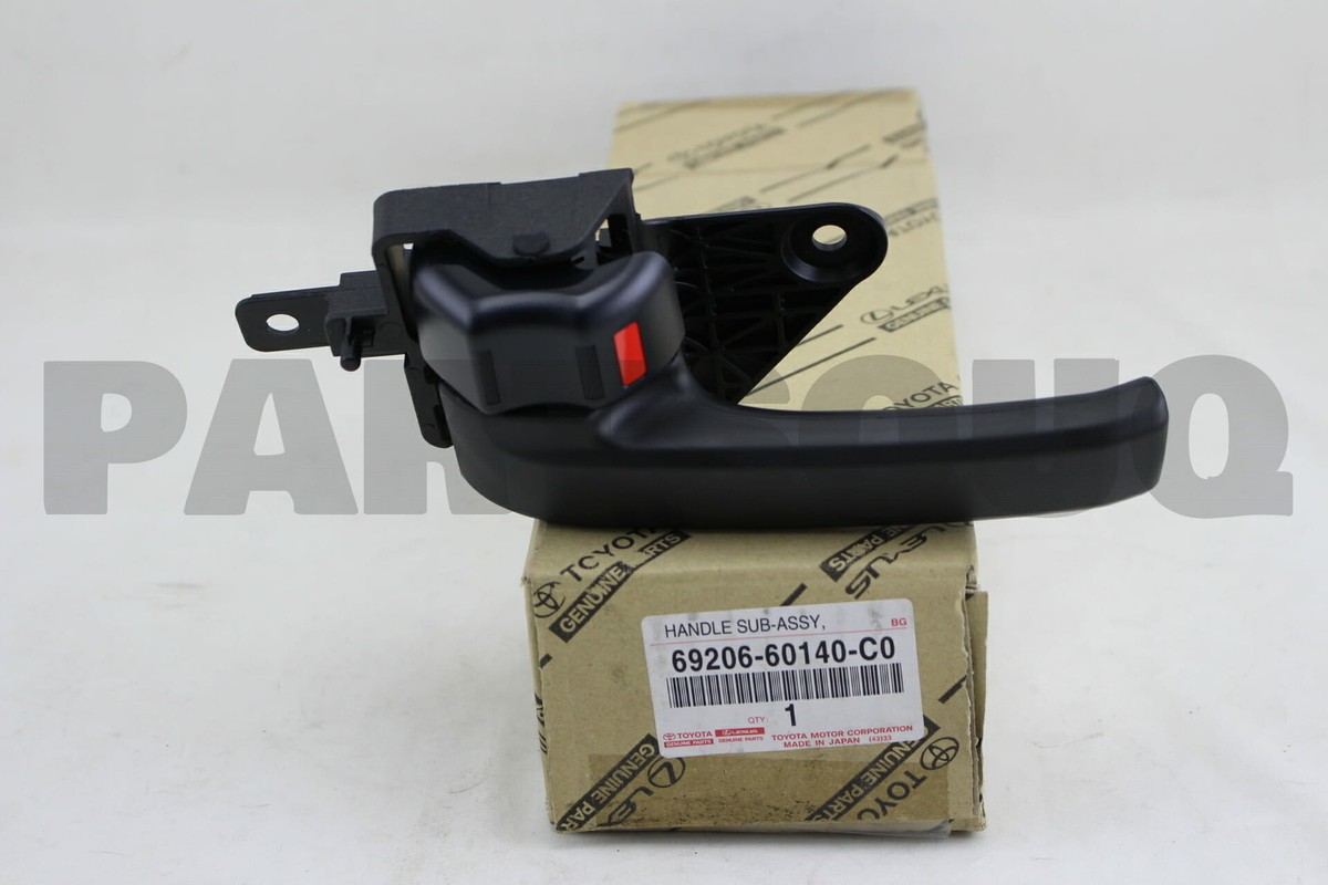 6920660140C0 Genuine Toyota HANDLE SUB-ASSY, FRONT DOOR INSIDE, LH