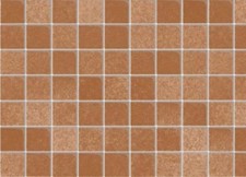 BROWN MOSIAC TILE TILES STICKY BACK PLASTIC SELF ADHESIVE VINYL FILM