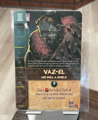 Fall of the Mountain King: Vaz-El Promo Card (Dice Tower 2023)