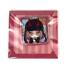 Honkai Star Rail: Rappa Square Badge/Pin Pom-Pom Museum Official
