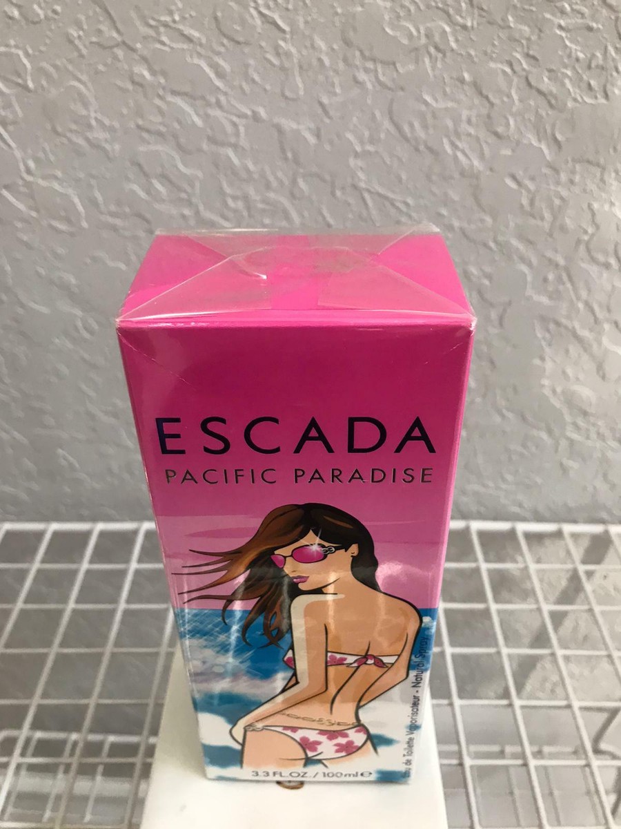 【新品未開封】ESCADA PACIFIC PARADISE 100ml 香水 Escada Pacific Paradise 3.4oz Women's Eau de Toilette for
