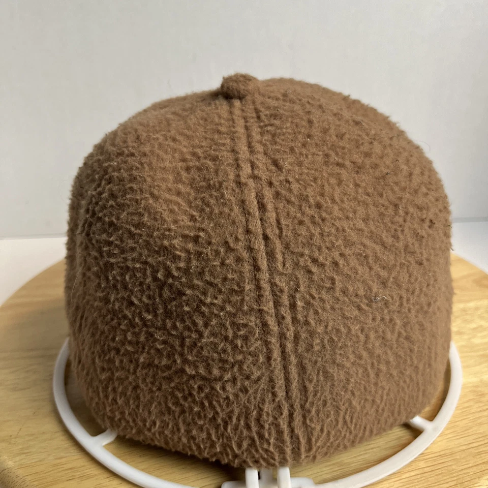 Vtg Polar Fleece Cap Hat Ear Flaps Malden Outdoors Winter Hunting Trapping USA - Image 4 of 4