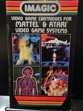 Imagic Video Game Cartridges for Mattel  Atari Catalog