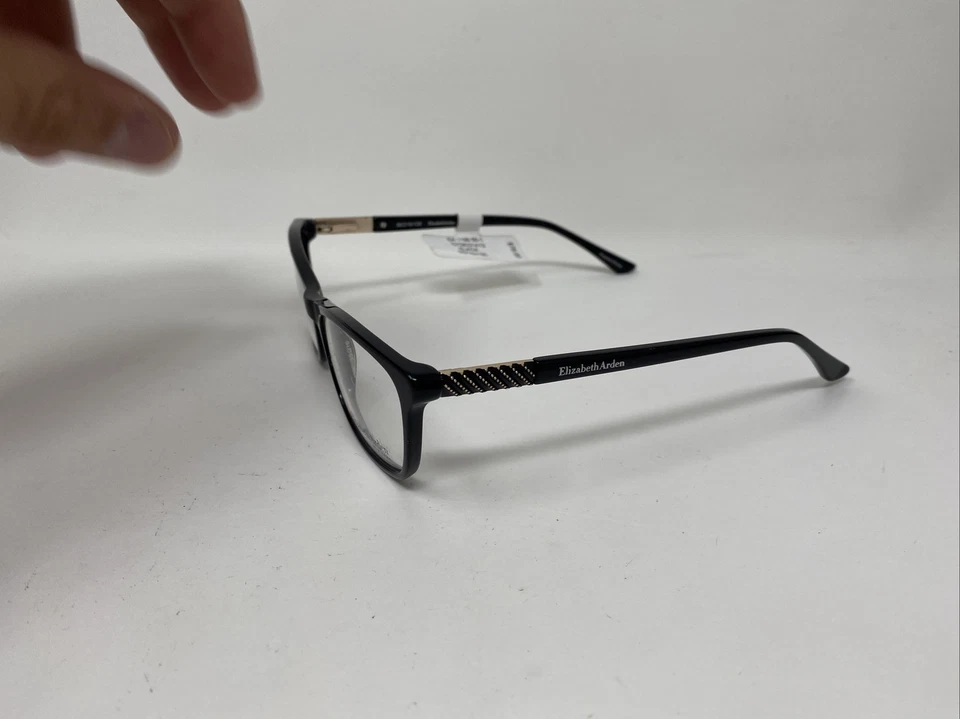 MARCO DE GAFAS ELIZABETH ARDEN EA1199-1 55/16/135 NEGRO BRILLANTE BISAGRA FLEXIBLE: G58 Foto 2 de 4