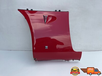 2006-2010 PONTIAC SOLSTICE FRONT LEFT DRIVER SIDE FENDER SHELL RED 9260 OEM 06