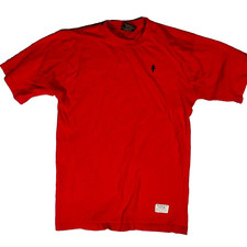 Gold's Gym Vintage Short Sleeve T Shirt Mens M Red Gym Workout