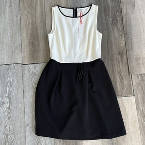 black white tuxedo dress breasted button fastening 21 Tuxedo Dresses to Wear