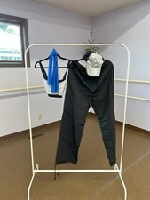 Women's Dance Costume, Urban Groove, Adult Large, Silver/Black/Royal Blue, New