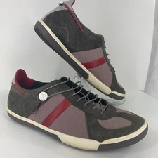 Plae Mens 13 Boho Walking Shoes Butler Casual Leather Sneaker W14.5 Grunge