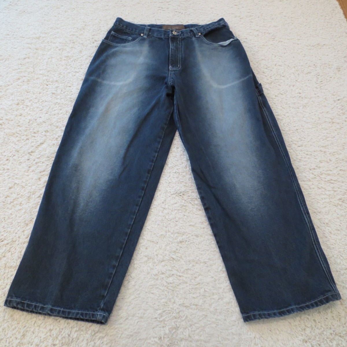 美品！　サイズ36 Deuxieme Class loose denim ordinary fits loose ankle denim indigo one wash (LAST SIZE
