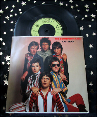 BOOMTOWN RATS - Rat Trap / So strange * 1978 UK * TOP SINGLE (M-:)) 