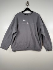 Vtg Mossimo Men Crewneck Mossimo Giannulli Fleece Sweatshirt Gray XL 24.5x26.5