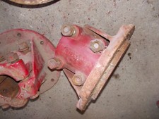 Massey Harris 44 Tractor (1) Rear 9 Bolt Axle Wheel Mh Hub W/ Mounting Wedge
