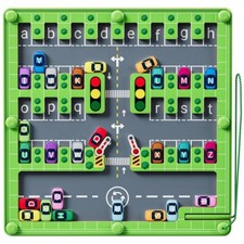 Magnetic Alphabet Maze Letter Puzzle,Montessori Fine Motor Skills Toys for Gi...