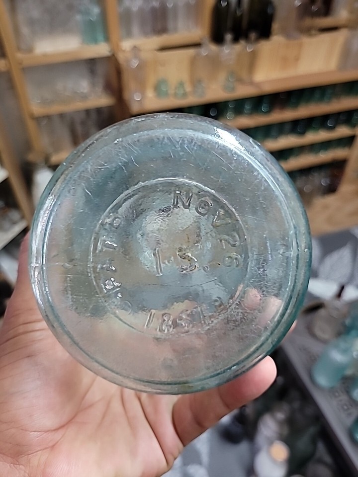 Half Gallon The Gem Fruit Jar eBay