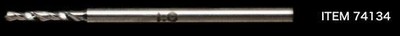 Tamiya Fine Pivot Drill Bit (1.0mm Shank Dia. 1.5mm)