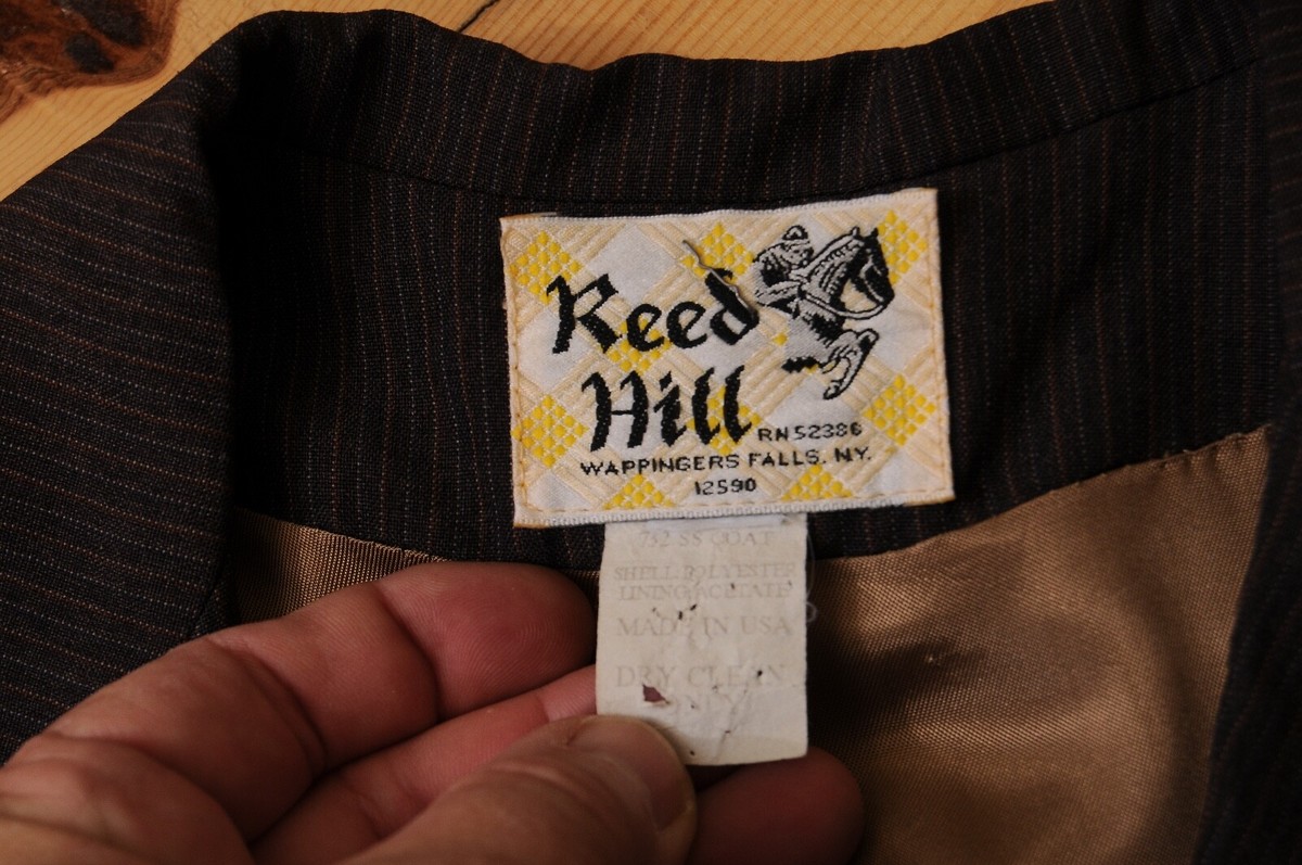 Vintage 1980s Reed Hill Saddleseat equestrian show jacket / vest